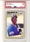 1989 Fleer KEN GRIFFEY JR. #548 Rookie RC Seattle Mariners HOF PSA 9