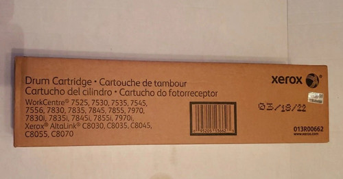 Genuine Xerox 013R00662 Drum Cartridge (13R662) New Sealed - Picture 1 of 6