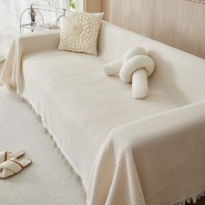Weicher Baumwollstoff-Sofabezug Schutzbezug für Loveseat Liegestuhl Futon