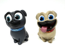 Puppy Dog Pals Bingo Rolly Figures Disney Junior Toy Lot of 2 Figures