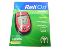 ReliOn  PRIME Blood Glucose Monitoring System-New Old Stock