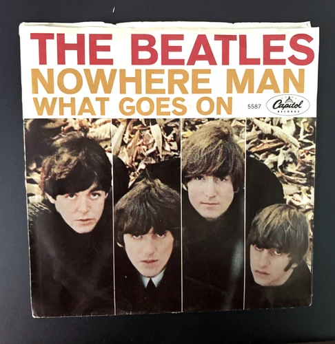 The Beatles -Nowhere Man - 1966 - Original 45 Sleeve - VG
