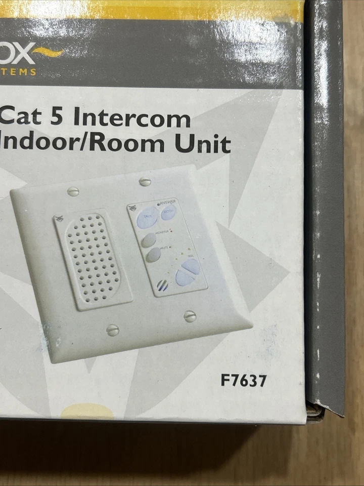 Greyfox F7637-WH Cat 5 Intercom Indoor Room Unit White - Image 2 of 4