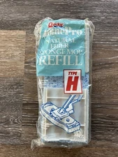 Quickie Clean Squeeze Type H Sponge Mop Refill Head Fits #0472 Replacement