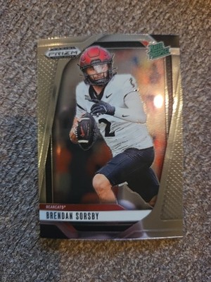 Brendan Sorsby #152 2025 Panini Prizm Draft Picks Silver Bearcats GAMBLIN MAN
