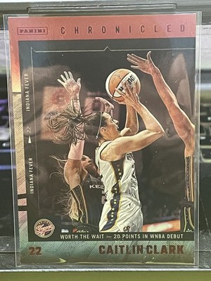 2025 Panini Caitlin Clark Chronicled  Worth The Wait  #2 Red Holo