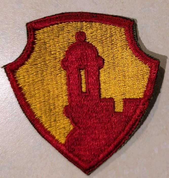 65th RESERVE COMMAND PATCH FULL COLOR Vintage Military 