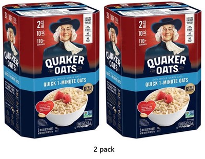 4 pack - Quaker Quick 1-Minute Oats (5 lb. each) - free shipping