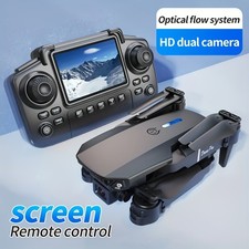 Drone 2026 4K HD Dual Camera WiFi FPV RC Foldable Quadcopter 3 Batteries USA