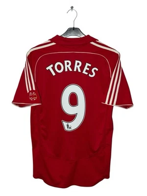 ADIDAS LIVERPOOL 2006/2008 TORRES #9 CARLSBERG JERSEY CAMISETA TRIKOT MAGLIA M - Photo 1/4