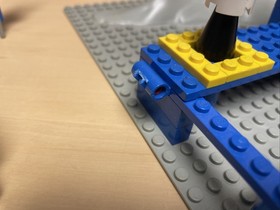 LEGO 483 Alpha-1 Rocket Base, Manual And parts Only.