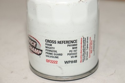 Service Champ Oil Filter 0F2222