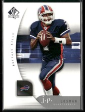 J.P. Losman 2005 Upper Deck  SP Authentic #9 Buffalo Bills