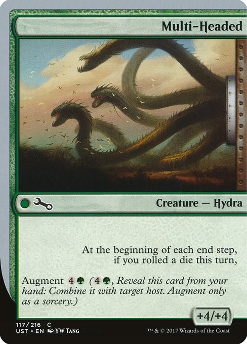 Multi-Headed Foil Unstable 117 NM MTG