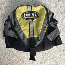 Camelbak Flashflo Water Hydration Backpack No Bladder Yellow Hiking Women’s Mens