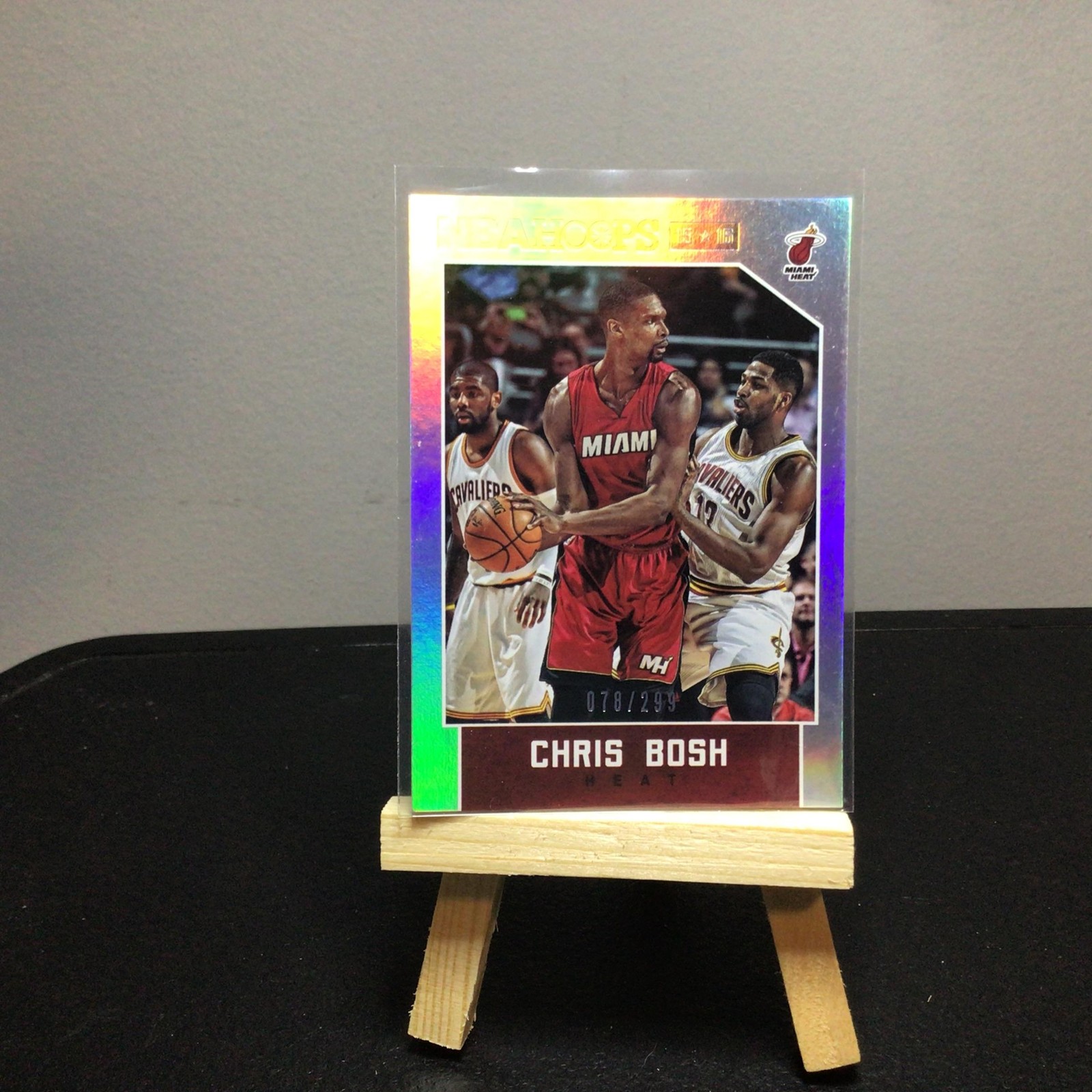 2015-16 Hoops #147 Chris Bosh Silver #/299