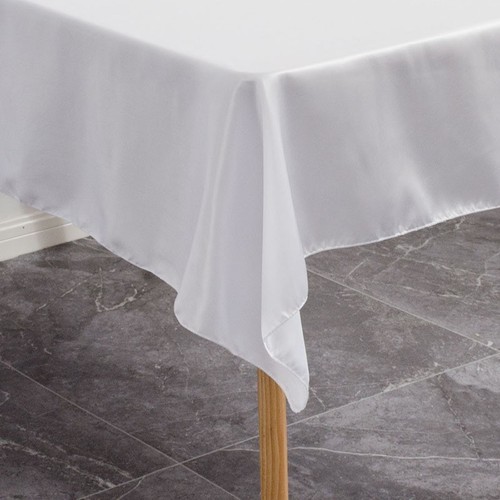 High-end Hotel Banquet Wedding Scene Solid Color Rectangular Smooth Section Clot - Picture 6 of 12