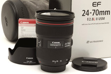 Canon EF 24-70mm f2.8 L II USM Lens with Hood, Case,  Box 50956