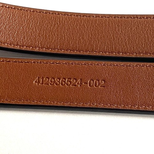 Lauren Ralph Lauren Belt Double Buckle Stacked Women S Brown Leather 2” Wide - Picture 7 of 20