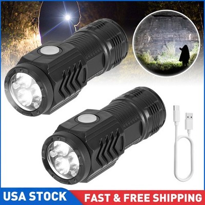 Three-Eyed Monster Mini Flashlight Flash Super Power Waterproof Outdoor Travel