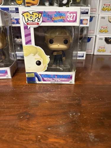 Funko POP! Willy Wonka Original Movie - Vinyl Figure - CHARLIE BUCKET #327 NIB