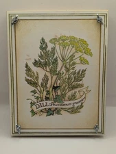 Vtg Nature Flower & Leaf Wood Press For Drying Flowers 7 Layers 9" X 7" 