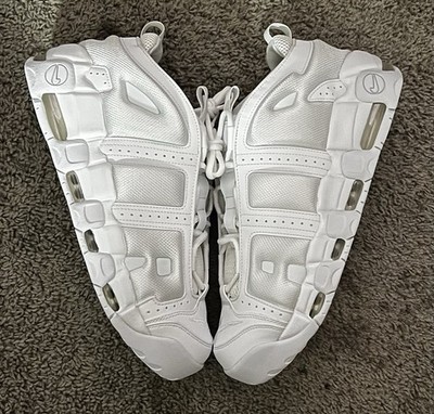 NIKE AIR MORE UPTEMPO スニーカー 25cm ホワイト Size 12M- Nike Air More Uptempo Low Triple White - FZ3055-100 | eBay