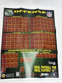 NFL Quarterback Club (Sega Genesis 32X) Complete in Box w/ Poster - Tested