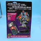 Transformers 1986 G1 WILDRIDER ON CARD AUTHENTIC STUNTICONS - READ DESCRIPTION
