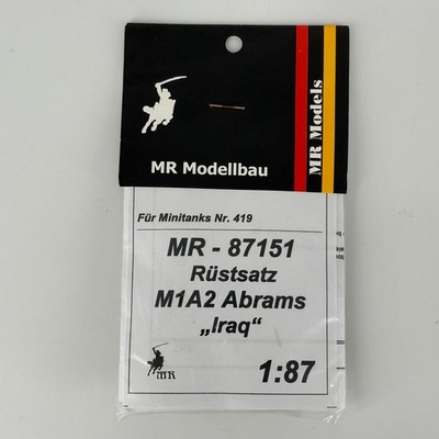 MR Modellbau 87151 US Army M1A2 Abrams Iraq Main Battle Tank Parts 1/87 HO
