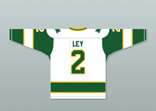 CUSTOM WHA 1973-74 New England Whalers Rick Ley 2 Home Hockey Jersey Stitched