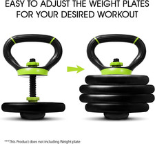 Kettlebell Da 20 Kg In Ghisa - Per Crossfit, Allenamento Casa E Palestra - Foto 12