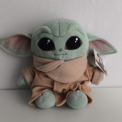 Disney Star Wars Mandalorian Baby Yoda/Grogu Plüschtier 10'' mit Kleidung