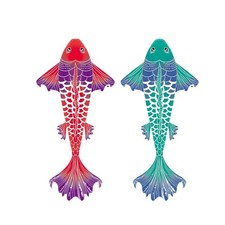 Large Koi Fish Kite Fish Kite Creative Versatile Lightweight Big Koi Windsock