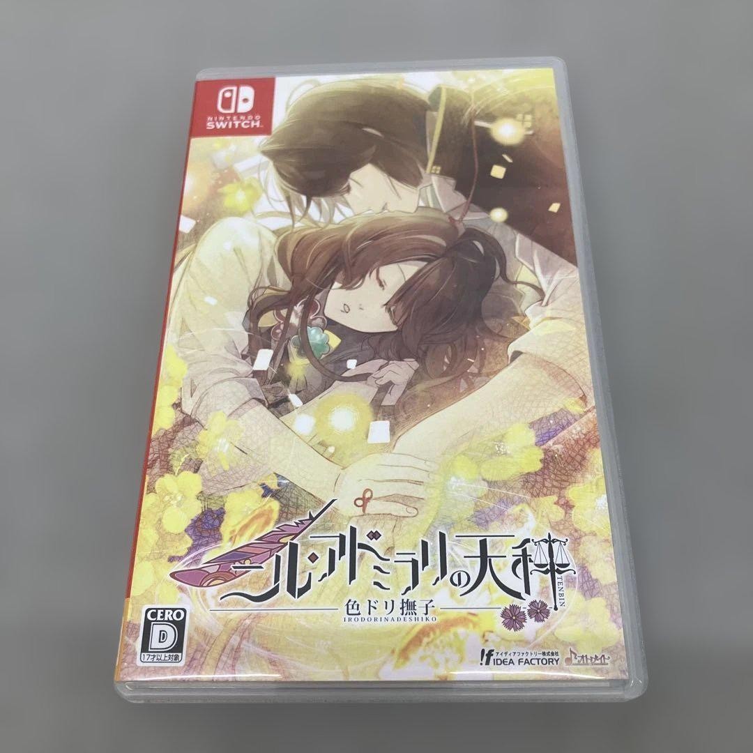 Nintendo Switch Nil Admirari No Tenbin Irodori Nadeshiko SW With Case Japan
