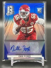 Dee Ford Rc Auto 49 2014 Panini Spectra 282 Kansas City Chiefs