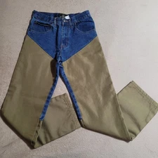 REDHEAD JEANS Kids Youth Size 16 Indigo Denim 5-Pocket Brush Field Pants Rugged