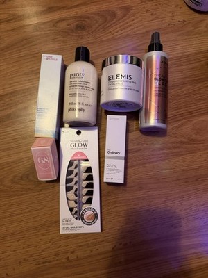 Good Molecules, Philosophy, Elemis, The Ordinary, Saje Hydrating Facial Set