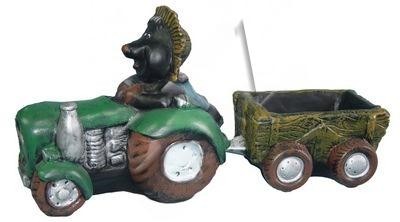 Design Maulwurf Skulptur Statue Statuen Figuren Garten Figur Skulpturen Deko Neu-image