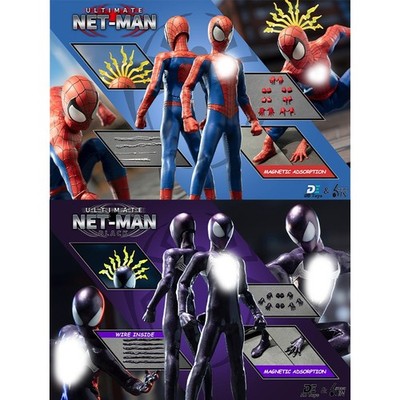 DBToys X 6in Studio 1/12 Ultimate Netman Red Ultimate Black