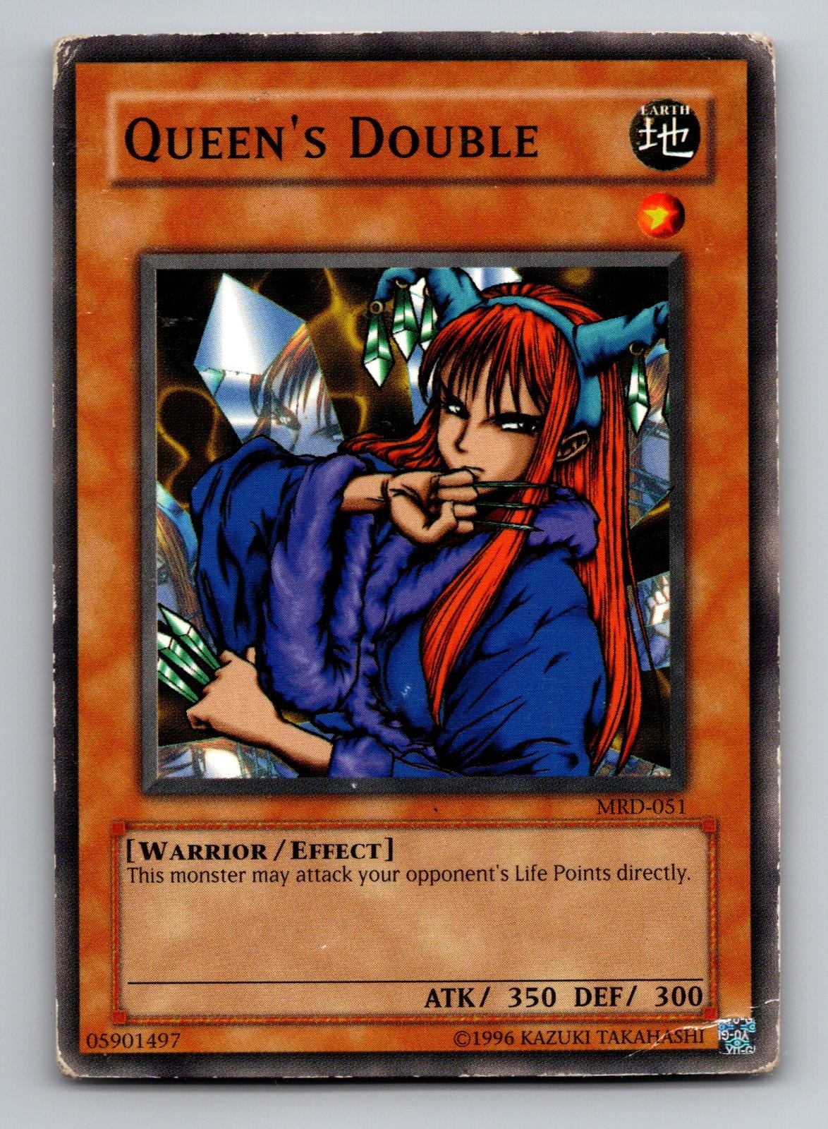 Queen's Double MRD-051 YuGiOh Metal Raiders trading card — raw and PSA graded price guide