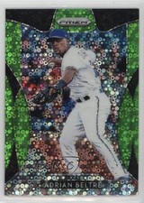 2019 Panini Prizm Lime Green Donut Circle 149/199 Adrian Beltre #35 HOF 04br