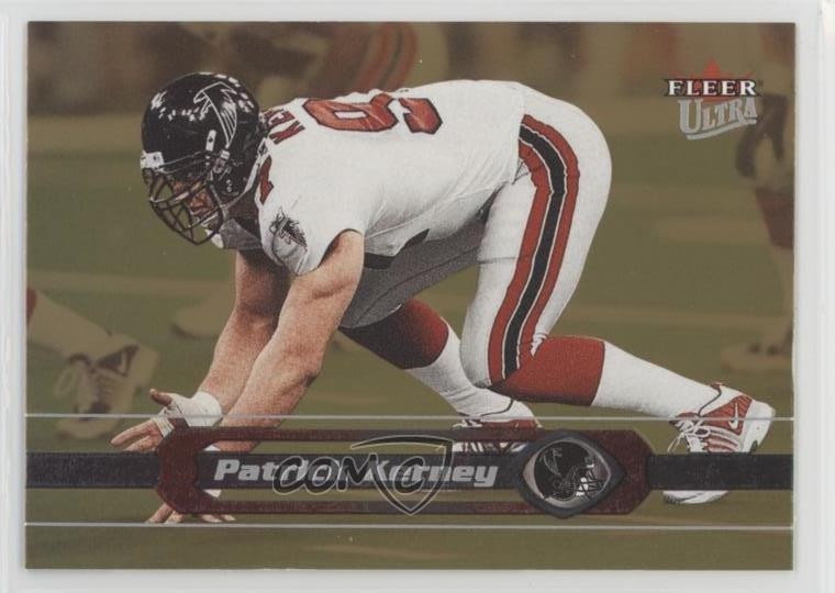2002 Fleer Ultra Gold Medallion /100 Patrick Kerney #126 0vl1