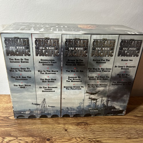 Crusade In The Pacific VHS 10 Videos New, Sealed - Picture 3 of 5