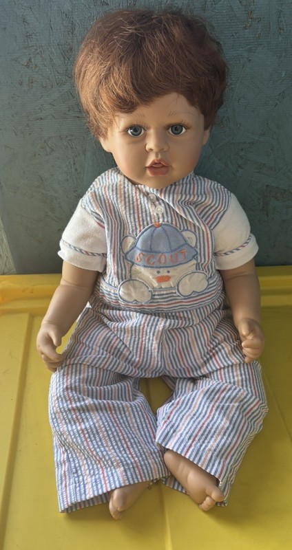 My Way Babies Original By Geppeddo Life Like 21" Weighted Baby Boy Doll