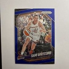 2025 Panini Prizm WNBA #108 Sami Whitcomb Blue Velocity Prizm