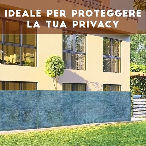 Rete Ombreggiante 90% Telo Recinzione Giardino Balcone Ombra Privacy Telone - Foto 31 di 161