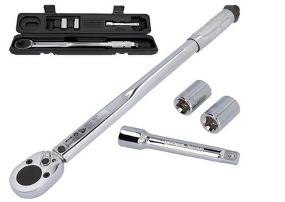 Drehmomentschlüssel Unitec Silber 17/19 mm 45x2x2 cm 1,8 kg