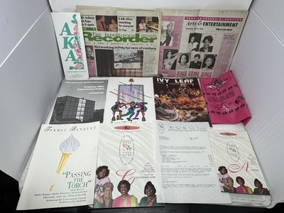 AKA Alpha Kappa Alpha Sorority 56th Annual Boule 1994 Ivy Leaf Ephemera VTG LOT