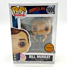 Funko POP! Movies Zombieland BILL MURRAY #1000 CHASE with Box Protector